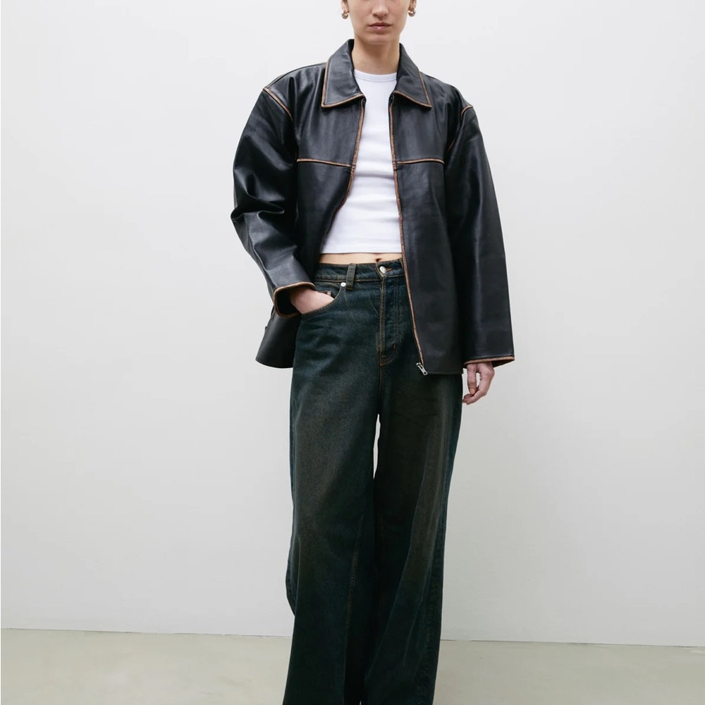 Worn Vintage Signature Black Faded Jacket